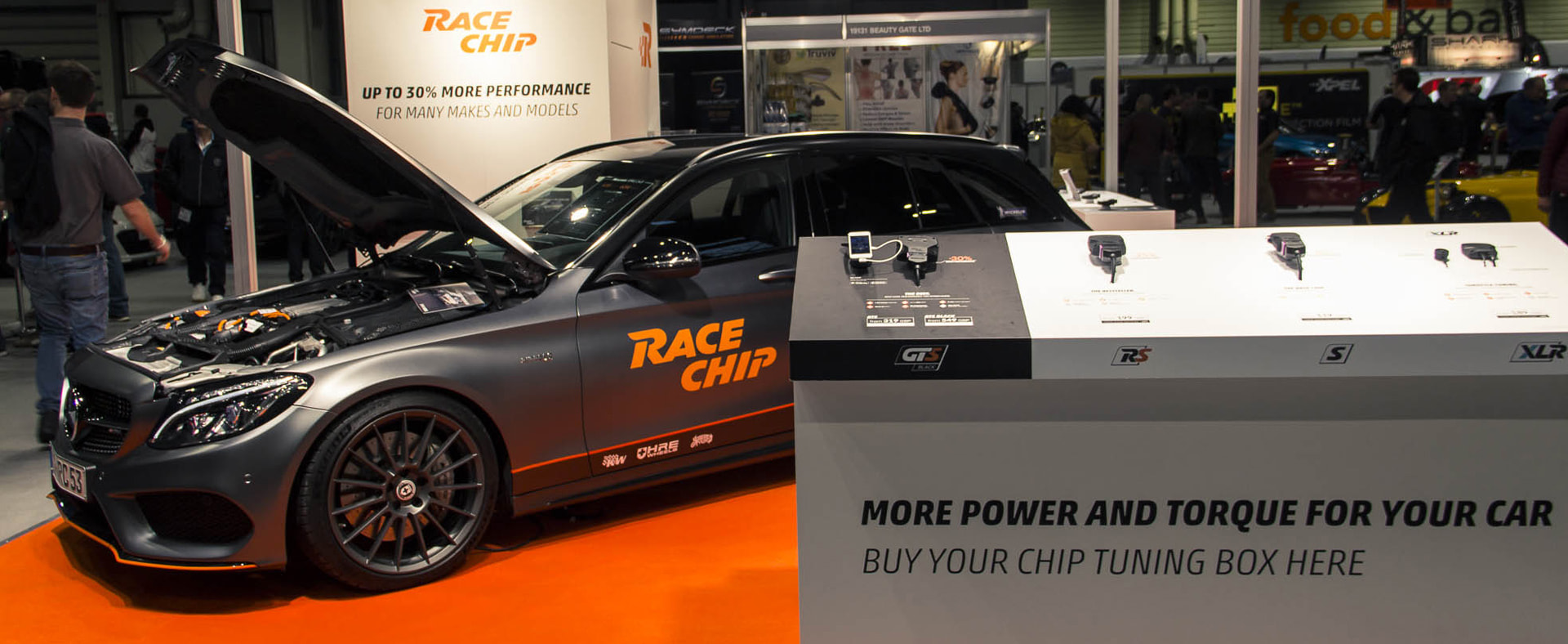 New RaceChip show car: a compact sports car with racing character